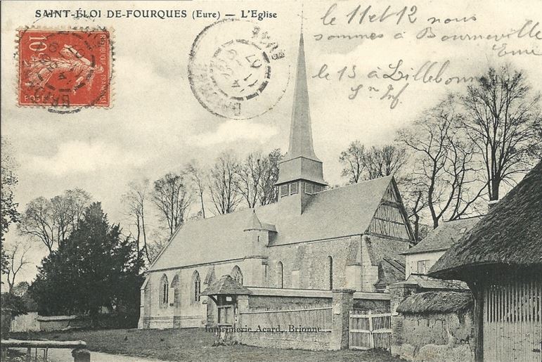 Carte Saint-Eloi-de-Fourques